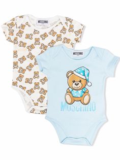 Moschino Kids боди Teddy Bear