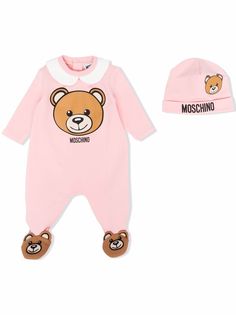 Moschino Kids пижама с принтом Toy Bear