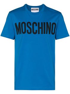 Moschino футболка с логотипом