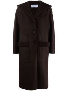 Harris Wharf London шерстяное пальто со складками
