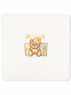 Moschino Kids одеяло Teddy Bear