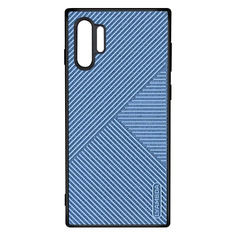 Чехол (клип-кейс) Lyambda Atlas, для Samsung Galaxy Note 10+, голубой [la10-at-n10p-bl] Noname