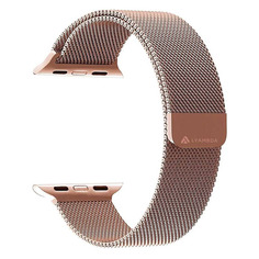 Ремешок Lyambda Capella для Apple Watch Series 3/4/5/6/SE розов.зол. (DS-APM02-40-RG) Noname