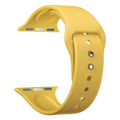Ремешок Lyambda Altair для Apple Watch Series 3/4/5/6/SE, желтый [ds-aps08-44-yl] Noname