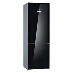Холодильник Bosch KGN49LB20R двухкамерный черное стекло