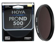 Светофильтр Hoya ND500 PRO 62мм (черный)