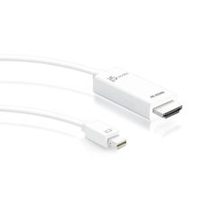 Кабель j5create Mini DisplayPort to 4K HDMI Cable (белый)