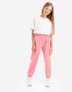 Розовые спортивные брюки Jogger для девочки Gloria Jeans