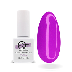 QT, База для гель-лака Color Camouflage №4, Viola