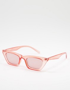 Солнцезащитные очки «кошачий глаз» в розовой оправе Liars & Lovers-Розовый цвет