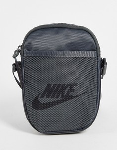 Серая сумка через плечо для полетов Nike Heritage-Серый