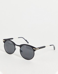 Черные круглые солнцезащитные очки в стиле унисекс Spitfire Peak 80-Черный цвет