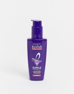 Масло для окрашенных волос LOreal Elvive Colour Protect Anti-Brassiness Purple, 100 мл-Бесцветный L'Oreal