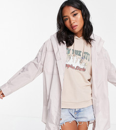 Розовато-лиловый дождевик-шакет ASOS DESIGN Petite-Фиолетовый цвет
