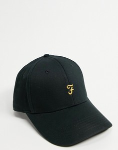 Черная кепка с логотипом Farah-Черный цвет