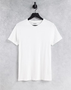 Белая облегающая футболка с короткими рукавами Burton-Белый