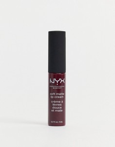 Мягкий матовый крем для губ NYX Professional Makeup (Copenhagen)-Фиолетовый цвет