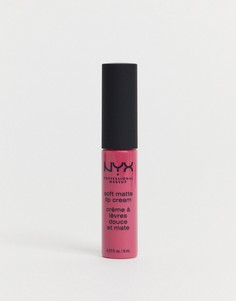Мягкий матовый крем для губ NYX Professional Makeup (Milan)-Розовый цвет
