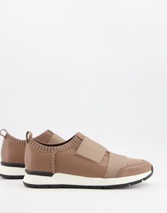 Серо-коричневые кроссовки для бега UGG Himari-Светло-бежевый