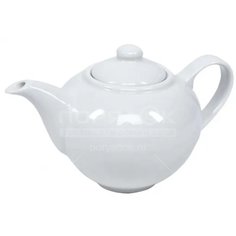 Ф Чайник 550 мл Удачный Белый Дулёво 065122 Дулевский фарфор