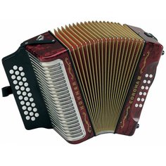 Corona III GCF, red (A5723) Hohner