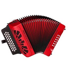 El Rey del Vallenato BbEbAb, red (A4964) Hohner