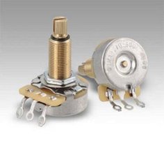 CUSTOM TAPER POTENTIOMETER 500K LONG SHAFT EP1201L Dimarzio