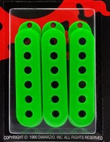 STRAT PICKUP COVER SET DM2001GN Dimarzio