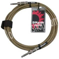 INSTRUMENT CABLE 18` VINTAGE TWEED EP1718SSVT Dimarzio