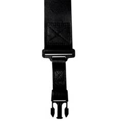 CUSTOM ITALIAN LEATHER CLIPLOCK STRAP 2 INCH BLACK DD2420 Dimarzio