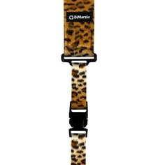 DESIGNER CLIPLOCK STRAP 2 INCH CHEETAH PATTERN DD2230 Dimarzio