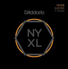 NYXL1059 SET ELEC GTR NYXL REG LITE-7ST D'addario