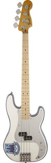 STEVE HARRIS Presicion Bass MN Olympic White Fender