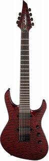 USA Chris Broderick Soloist HT7 Transparent Red Jackson