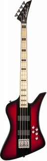 X David Ellefson Kelly Bird IV Red Stripe Jackson