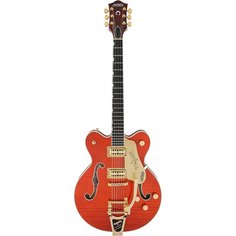 GRETSCH G6620TFM Players Edition NASHVILLE Flame Maple Center Block Orange Stain