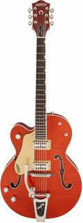 G6120SSU-LH Brian Setzer Nashville® with Bigsby®, Left-Handed, TV Jones® Setzer Pickups, Tiger Flame Maple Gretsch