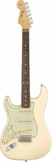 American Original `60s Stratocaster Left-Hand RW Olympic White Fender