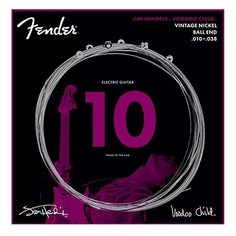 HENDRIX VOODOO CHILD BALL END NICKEL 10-38 Fender