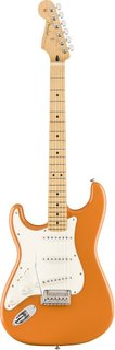 PLAYER Stratocaster LH MN Capri Orange Fender