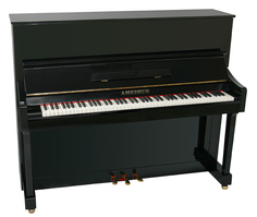 Н123 Пианино черное полированное АМЕДЕУС