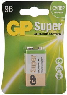 Super Alkaline 1604A-5CR1 6LF22 9V GP