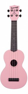 WATERMAN by KALA KA-SWB-PK Soft Pink Matte Soprano Ukulele