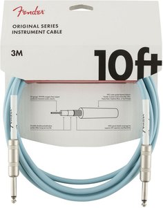 10&#039; Original INST CABLE Daphne Blue Fender