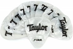 80713 CELLULOID 351 PICKS, ABALONE Taylor
