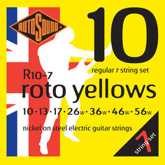 R10-7 STRINGS NICKEL REGULAR Rotosound