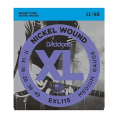 D&#039;ADDARIO EXL115 SET ELEC GTR XL BLUES/JAZZ D'addario