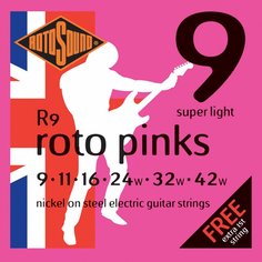 R9 STRINGS NICKEL SUPER LIGHT Rotosound