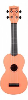 WATERMAN by KALA KA-SWB-RD Waterman Tomato Red Matte Soprano Ukulel