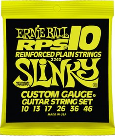 2240 Regular Slinky RPS Nickel Wound Electric Guitar Strings - 10-46 Gauge Ernie Ball